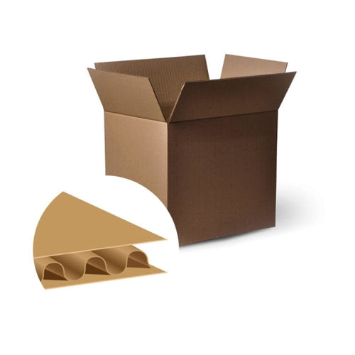 25x Cardboard Boxes 305x215x255mm Carton Box Moving Packing Storage