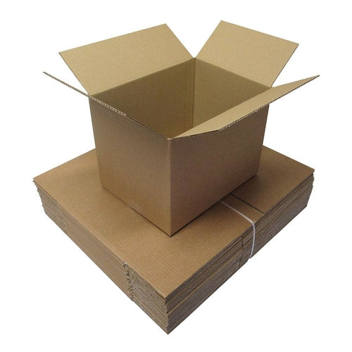 25x Cardboard Boxes 305x215x255mm Carton Box Moving Packing Storage