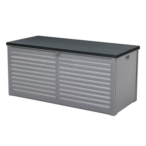 Gardeon Outdoor Storage Box 490L Container Lockable Garden Bench Tools