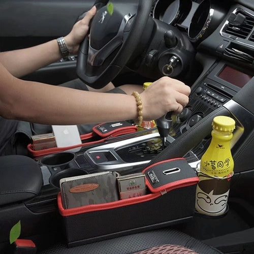 Multi-Functional Seat Side Storage Box
